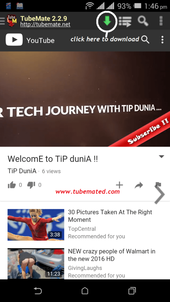 How to use Tubemate YouTube Downloader ? Tubemate