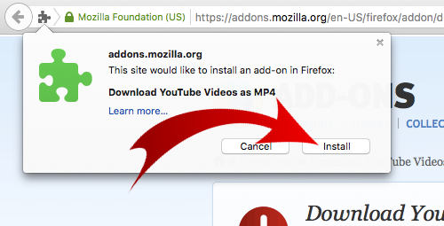 firefox youtube downloader add ons