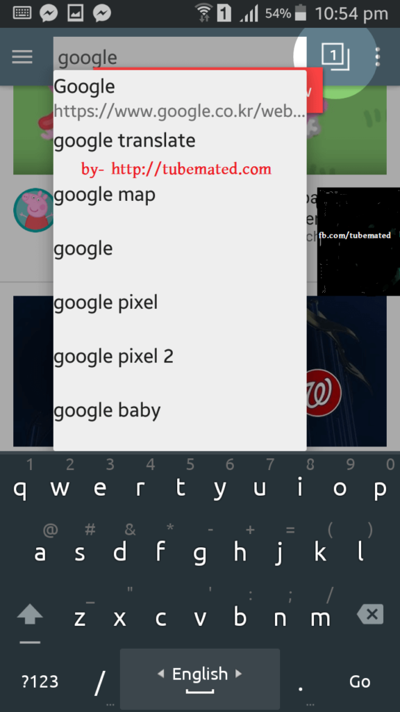 tubemate 3 web search